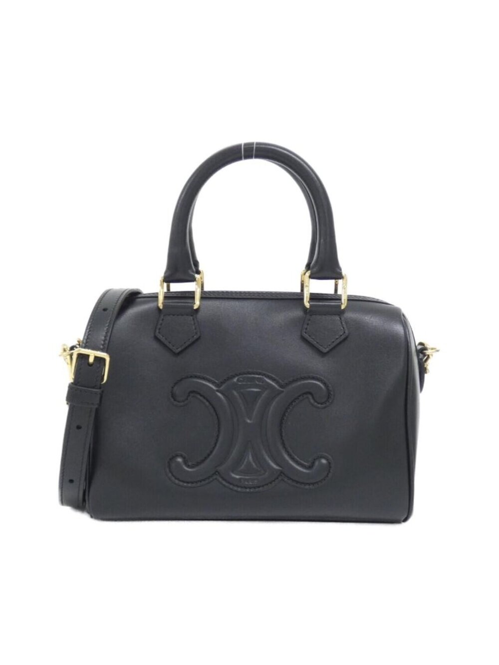 Celine Small Boston Cuir Triomphe Bag